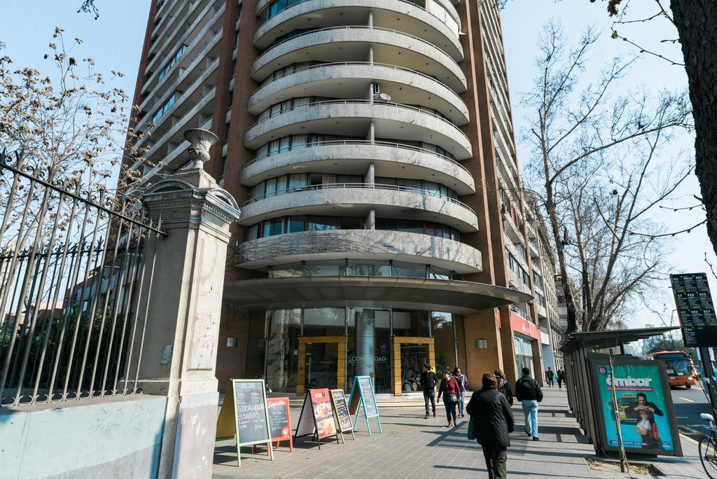Departamento Amoblado Providencia Apartment Сантяго Екстериор снимка