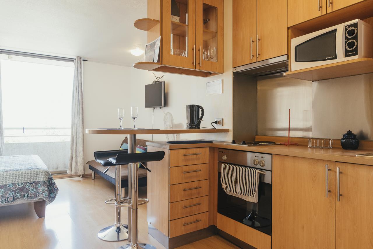 Departamento Amoblado Providencia Apartment Сантяго Екстериор снимка