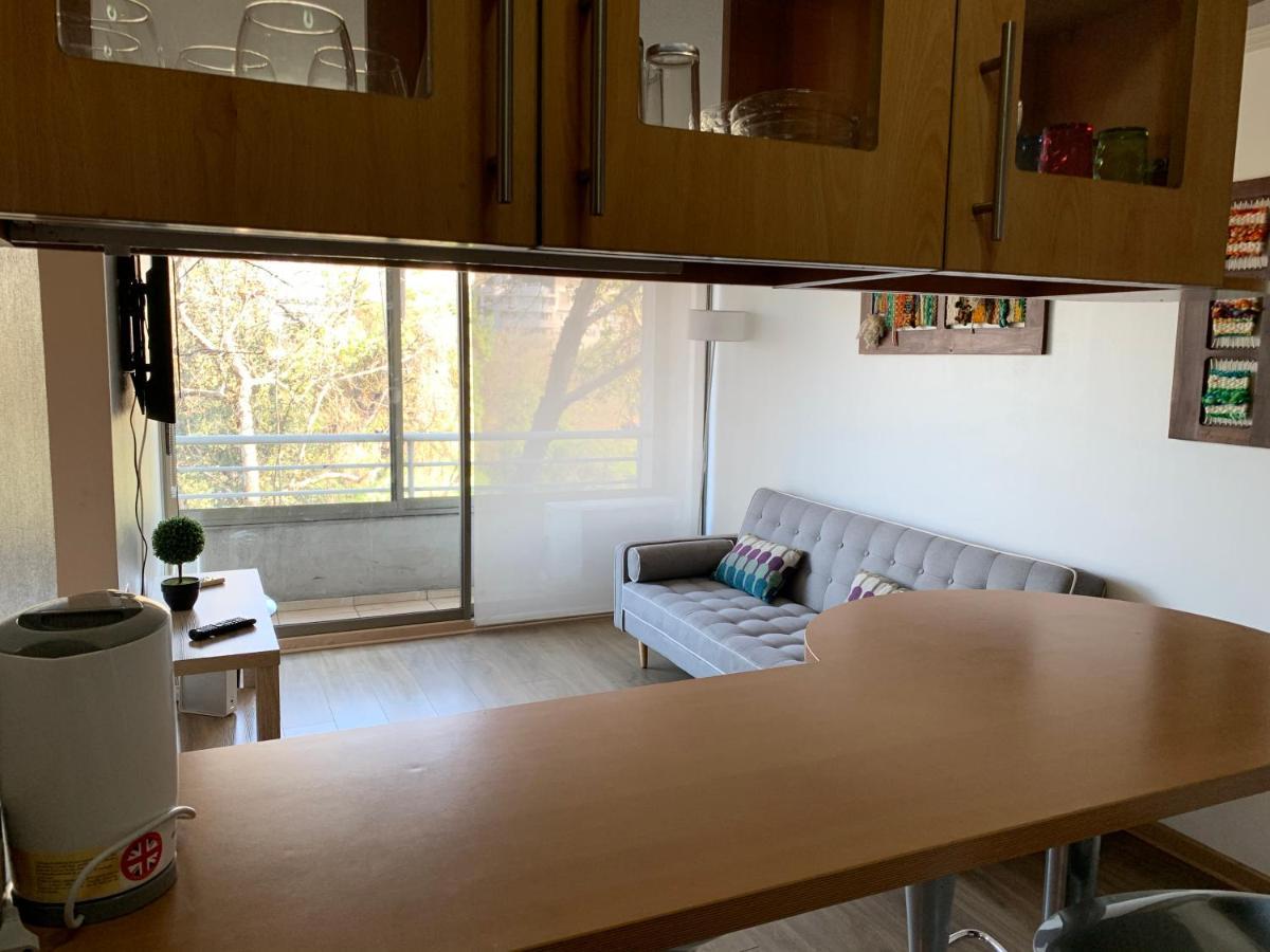 Departamento Amoblado Providencia Apartment Сантяго Екстериор снимка